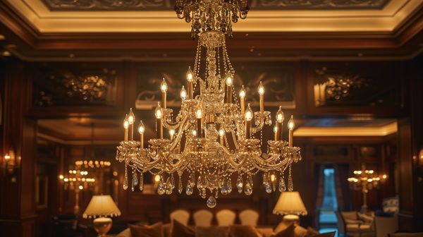 Luminaire haut de gamme : dans quelle pièce installer une lustre ?