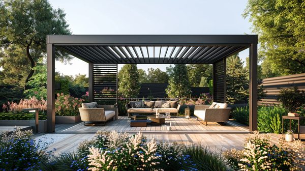 Profitez de votre jardin toute l'année avec une pergola bioclimatique