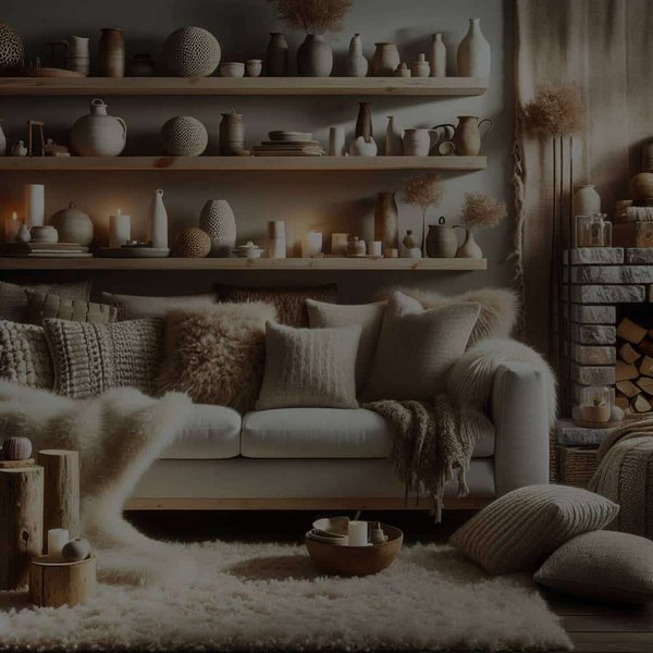 Quelles textures et matériaux pour un salon chaleureux inspiré par le style hygge ?