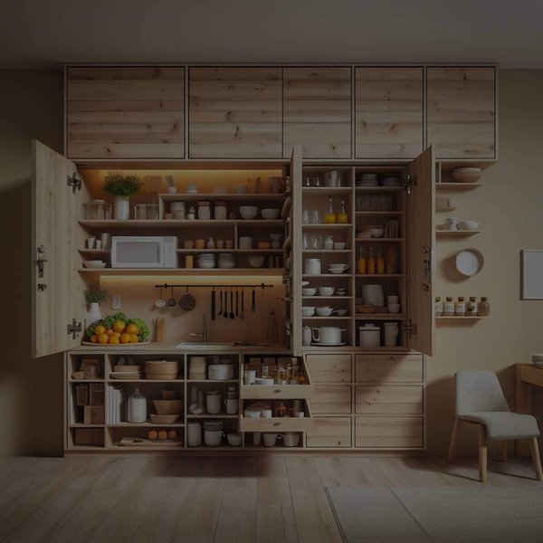 Quelles solutions de stockage cachées peuvent transformer une cuisine encombrée en un espace épuré ?